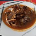 El cooksnap de MurcianicaEnLondres cuando hizo Almejas a la marinera gallega.