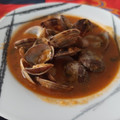 El cooksnap de MurcianicaEnLondres cuando hizo Almejas a la marinera gallega.