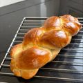 Sánta Zsófia Cooksnap-ja, amikor elkészítette a(z) Húsvéti foszlós fonott kalács receptet.