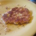 El cooksnap de Kali Gargoloff cuando hizo Panqueques de harina de coco con coco rallado 🥥.