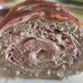 El cooksnap de sualja cuando hizo Rollo de carne picada relleno.