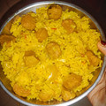 Nirmala Rajput का कुकस्नैप जब उन्होंने सोया मटर पुलाव(soya matar pulao recipe in hindi) बनाया था।