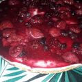El cooksnap de Tatiana Sobieraj cuando hizo Cheesecake de Frutos rojos sin cocción 🍓🍒🍇.