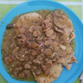 El cooksnap de María García cuando hizo Cinta lomo de cerdo, con salsa de champiñones.