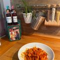 El cooksnap de Belen cuando hizo Macarrones con chistorra (y queso rallado gratinado).