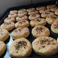 El cooksnap de Maria Bonin cuando hizo Galletitas de queso y orégano.