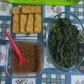 Cooksnap dari Alvianti Fajarsari untuk resep Rujak kangkung sambel asem