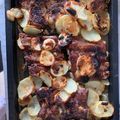 El cooksnap de Angel Nieto cuando hizo Costillas de cerdo con vino y miel.