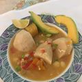El cooksnap de Margie Amato cuando hizo Sancocho de pescado oriental "Carupanero".