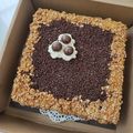 Cooksnap dari Dhesty Sagita untuk resep Mocca Nougat Cake