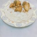 صورة من أم معاذ ، شاركها بعد تجربة وصفة الأرز الأبيض مع الدجاج