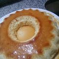 El cooksnap de Carolina Meza cuando hizo Flan casero.