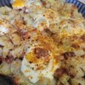 Cooksnap-ul lui Iulia Corpodean atunci când a preparat Cartofi cu ceapă, bacon și ouă la cuptor.