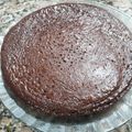 El cooksnap de Nicolas Torres cuando hizo Tortilla de chocolate y banana fit.