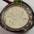 Bhavna Desai's cooksnap of when they made Gujarati Kadhi.