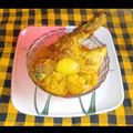 Moumita Kundu's cooksnap of when they made ফুলকপি আলু দিয়ে ভেটকি মাছের ঝোল(foolkopi aloo diye bhetki maacher jhjol recipe in Bengali).
