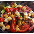 El cooksnap de Monik cuando hizo Ensalada panzanella típica de la toscana italiana.