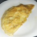 El cooksnap de MaryGlory cuando hizo Tortilla francesa con queso brie.