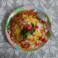 Nisha Mandan's cooksnap of when they made ચણા દાળ ની ભેળ (Chana Dal Bhel Recipe In Gujarati).