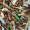 Cooksnap dari milasantimujono untuk resep Kerang Dara Tumis Bombay