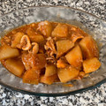 El cooksnap de ana belen cuando hizo Patatas con abadejo.