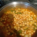 El cooksnap de nano barrabas cuando hizo Garbanzos con Bacalao.