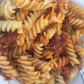 El cooksnap de Marieta cuando hizo Spaguetti boloñesa.