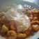 El cooksnap de Celi Soler cuando hizo Ñoquis de papa con salsa roja y blanca.