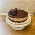 Anita Tontsch Cooksnap-ja, amikor elkészítette a(z) Kávé fehércsokoládé mousse torta receptet.