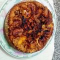 El cooksnap de Flavia Mustafa cuando hizo Tarta de manzana invertida en olla Essen.