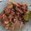 Cooksnap dari Faridaun untuk resep Daging kambing Bumbu kecap Pedas Manis