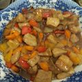 El cooksnap de Marta Alonso cuando hizo Cerdo agridulce estilo chino.