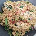 Cooksnap dari Rizqy Ainul Fi untuk resep Mie Goreng Tahu Pedas