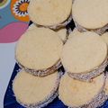 El cooksnap de Silvina Guzmán cuando hizo Alfajores de maicena.