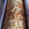 El cooksnap de Meli Gallo cuando hizo Budín de manzana.