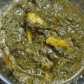 Leena Nagpal Grover का कुकस्नैप जब उन्होंने पालक पनीर (palak paneer recipe in Hindi) बनाया था।