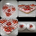 El cooksnap de LoreAdri cuando hizo Mouse de fresas con queso fresco.