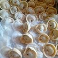El cooksnap de Gris cuando hizo Capeletis con varios tipos de salsas!!!.