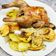 El cooksnap de LaMachin cuando hizo Picantones al horno con cítricos, ajo y tomillo.