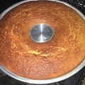 El cooksnap de Andrea Maldonado cuando hizo Budín de mandarina.