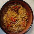 Cooksnap από Maria Maridaki στη συνταγή Σπαγγέτι με γαρίδες στο φούρνο
