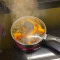 Ryu Parish's cooksnap of when they made Simmered Japanese squash (Kabocha no Nimono).