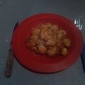 El cooksnap de Maria Angeles cuando hizo Ñoquis rellenos.