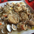 El cooksnap de Macarena Sánchez cuando hizo Merluza en salsa con almejas y gambas.