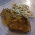 El cooksnap de Maga Chain cuando hizo Bifes a la mostaza.