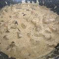 El cooksnap de Pilar Lozano Rubio cuando hizo Solomillo de pavo con setas y nata.