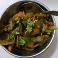 Kiran Patelia's cooksnap of when they made ભરેલા ભીંડા બટેકા નુ શાક.