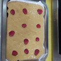 El cooksnap de Corina Buga cuando hizo Brownie de chocolate con frambuesas.