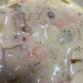 Cooksnap Doris Crossley semasa beliau membuat Spaghetti Carbonara creamy by amira.
