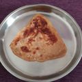 Sonal Gaurav Suthar's cooksnap of when they made ઘઉં ના લોટ ના પરાઠા (Wheat Flour Paratha Recipe In Gujarati).